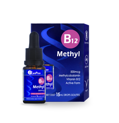 B12 Methyl 500mcg gouttes - Bleuet