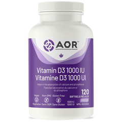 Vitamine D3 1000UI (gélules)