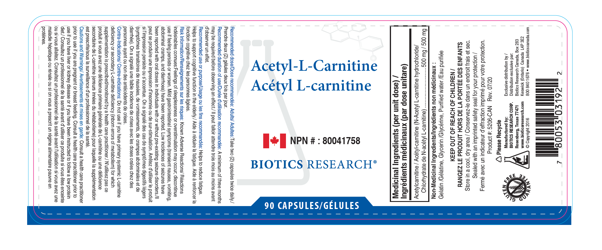 Acetyl-L-Carnitine