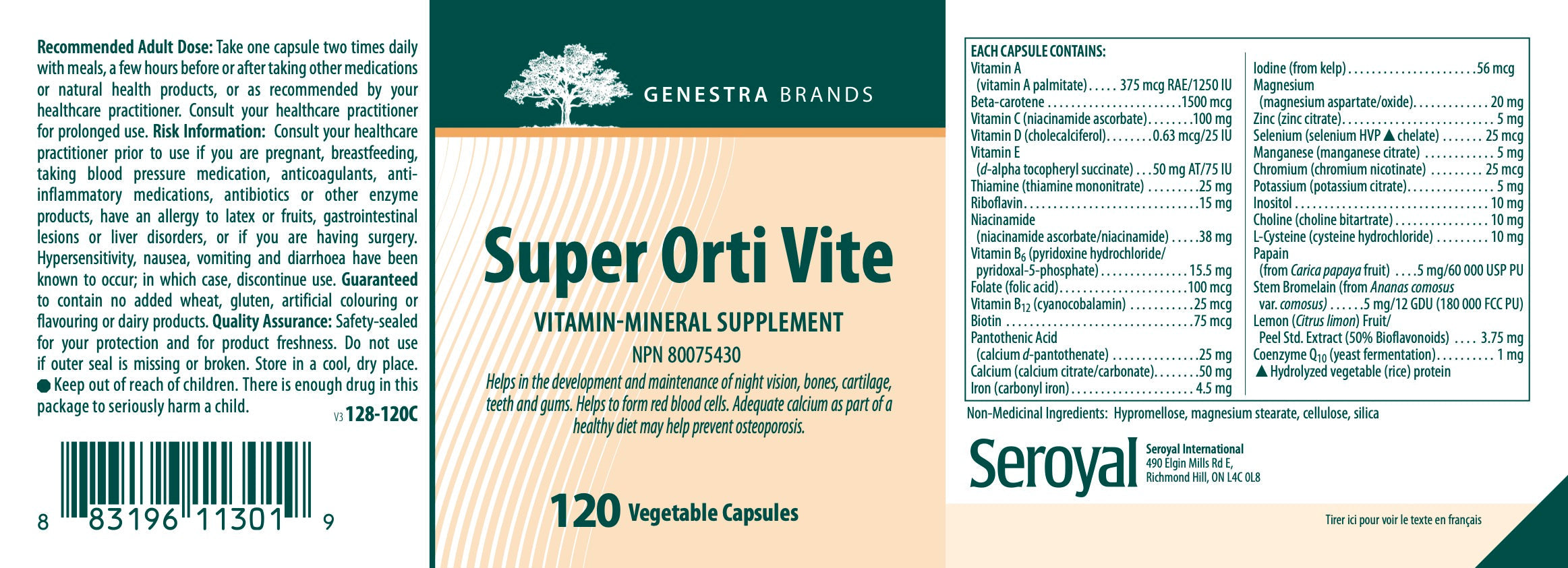 Super Orti Vite - Genestra Brands - Centre Dame Nature