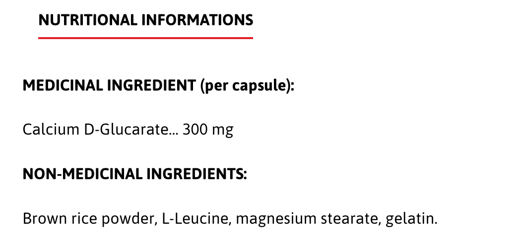 Calcium-D-Glucarate