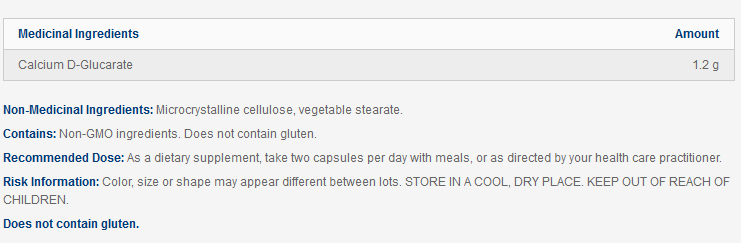 Calcium D-Glucarate