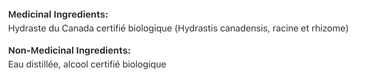 Hydraste du Canada