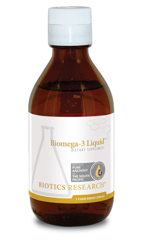 Biomega-3 Liquid (Marine Lipid) - Biotics Research - Centre Dame Nature