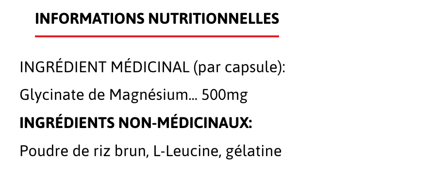 Mag Glycinate 500