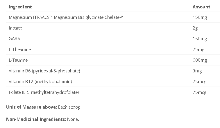 Relax Matrix - Powder - Cyto-Matrix (Connectez-vous) - Centre Dame Nature