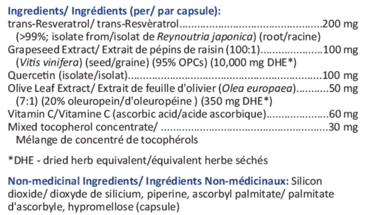 R.O.S-Quench (Formule synergique de super antioxydants)